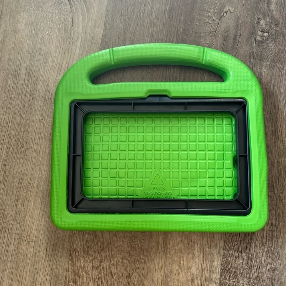 4/$25. Tablet case, lime green doesn’t quite fit my fire tablet 7